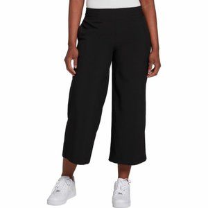 Calia Journey Pant Mid Rise Crop Black M NWT